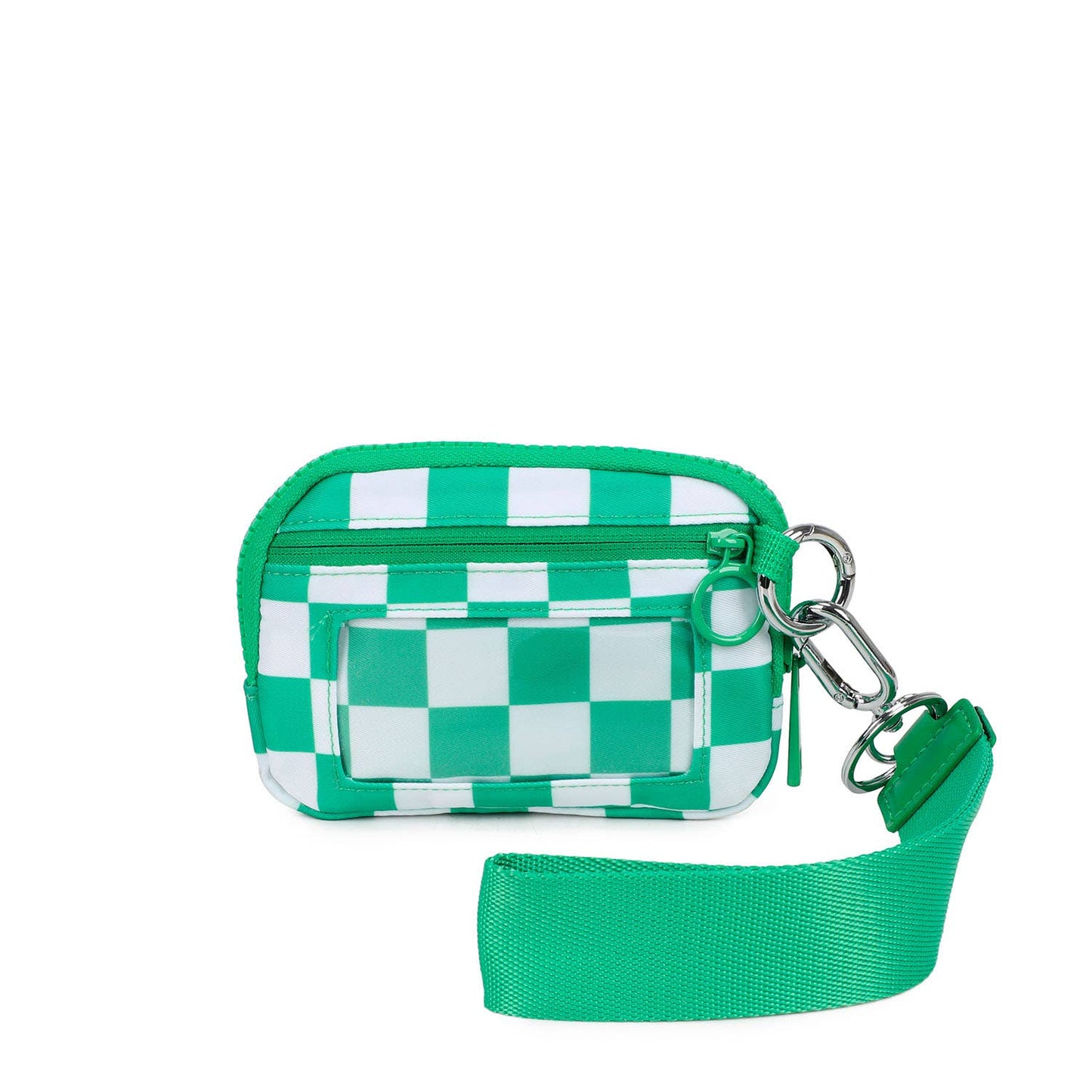 The Kenley Wristlet: Ivory Checker