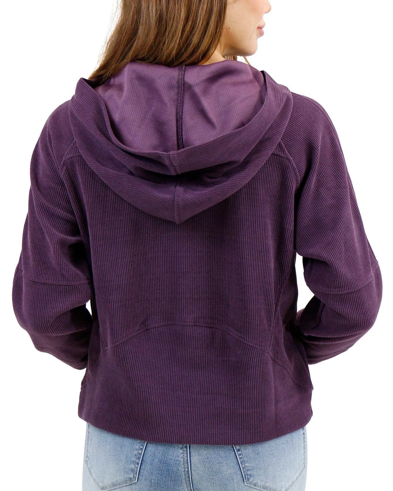 Corded Pullover Hoodie