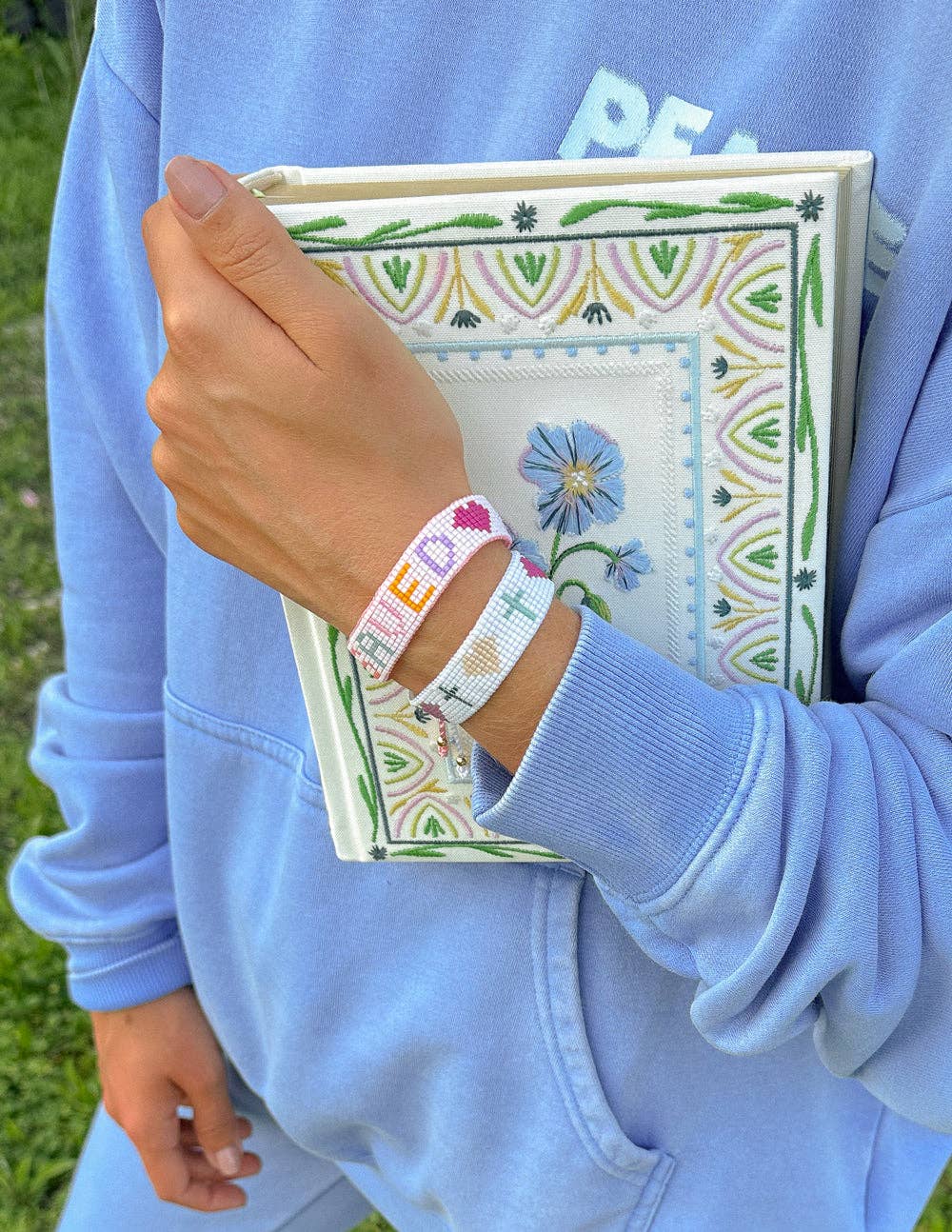 Salvation Micro Bead String Bracelet