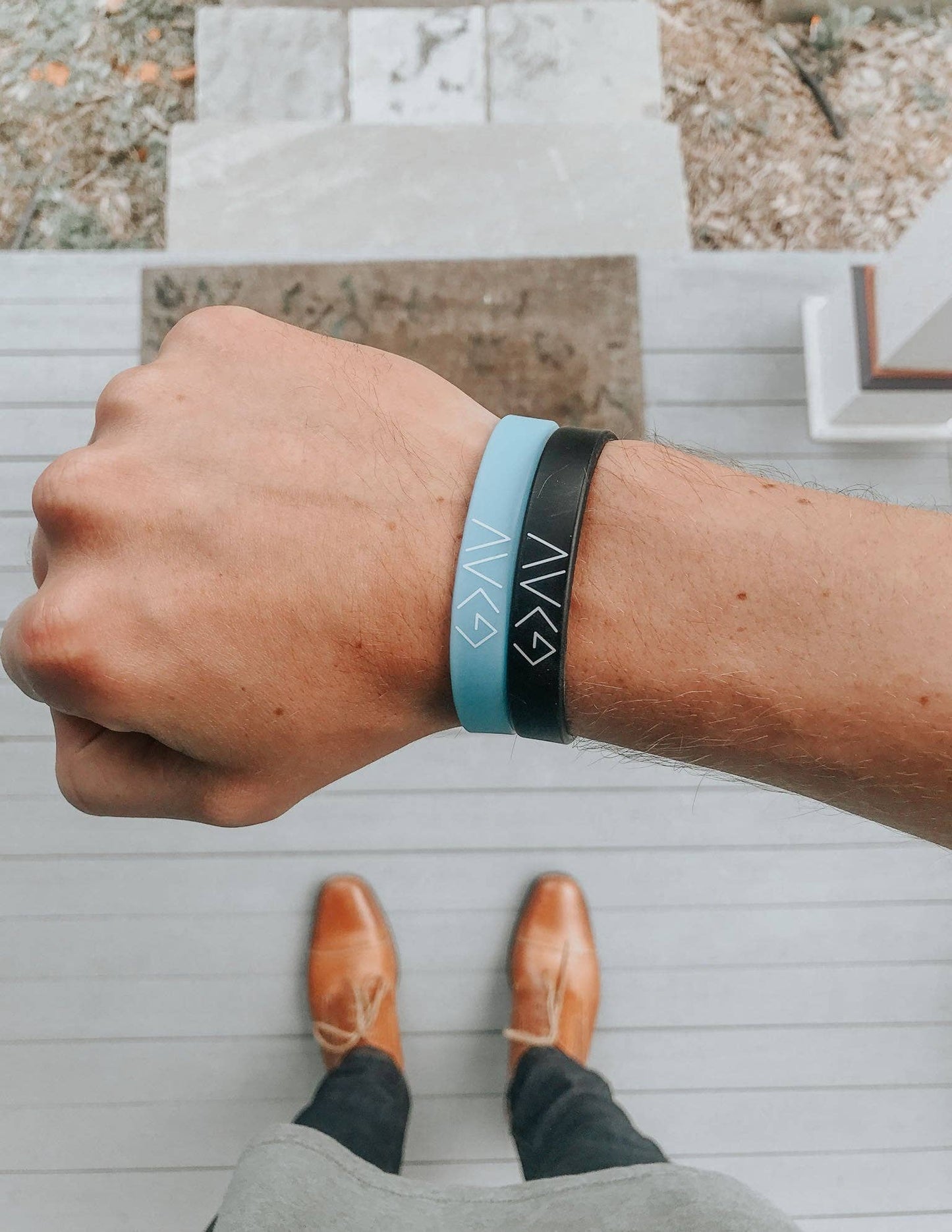 Highs and Lows Wristband: Black