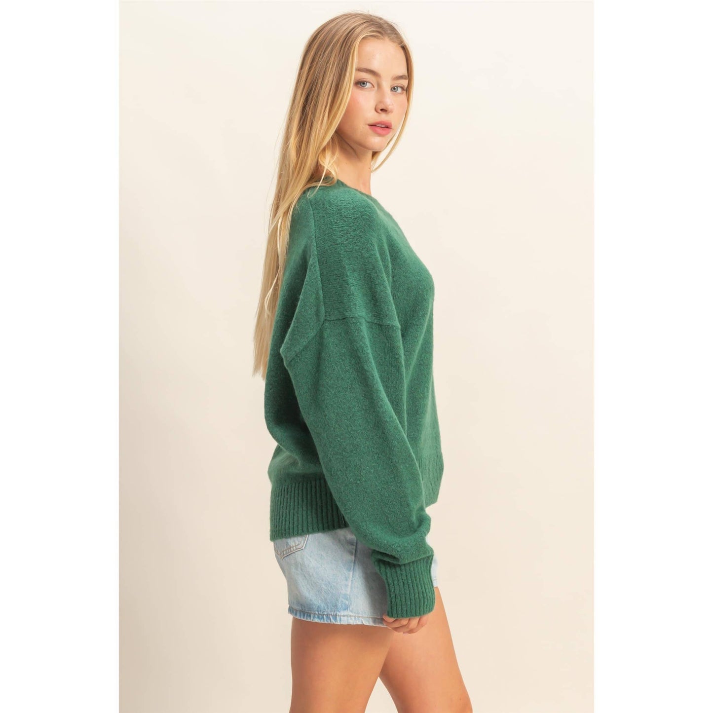 Black Crewneck Sweater