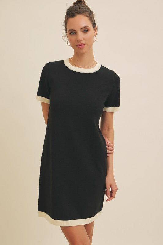Sweater Knit Shift Dress