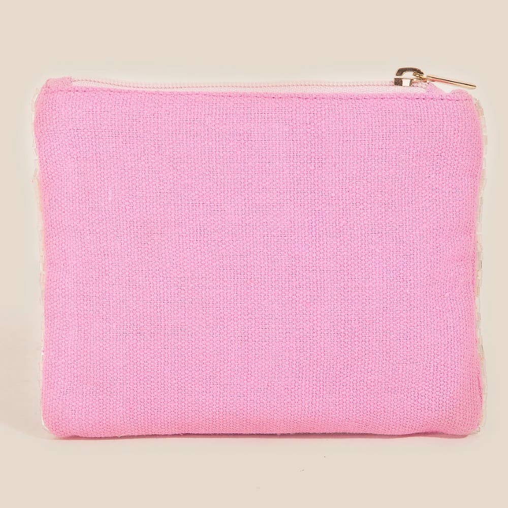 Cash Money Beaded Coin Purse