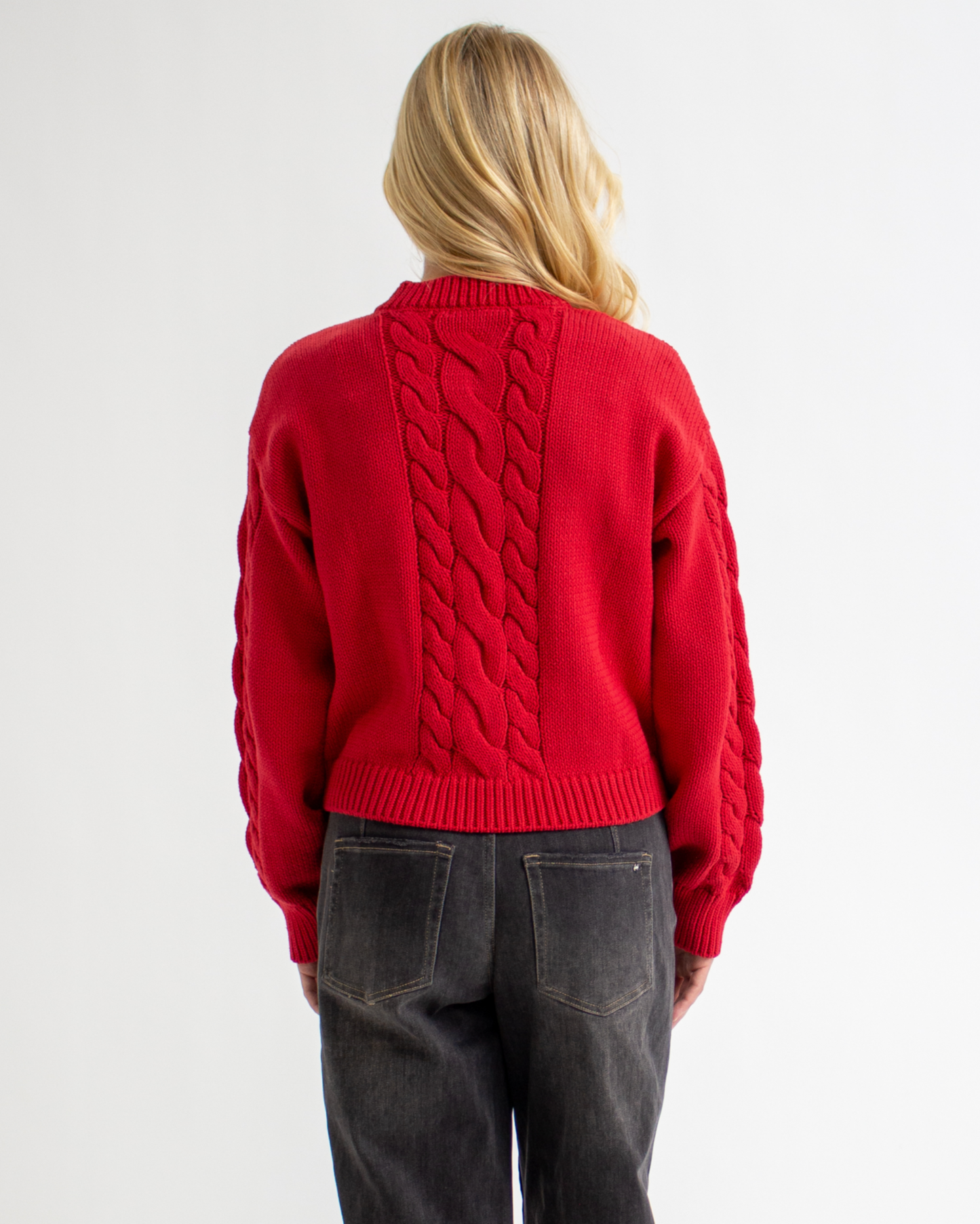 Urban Red Cardigan