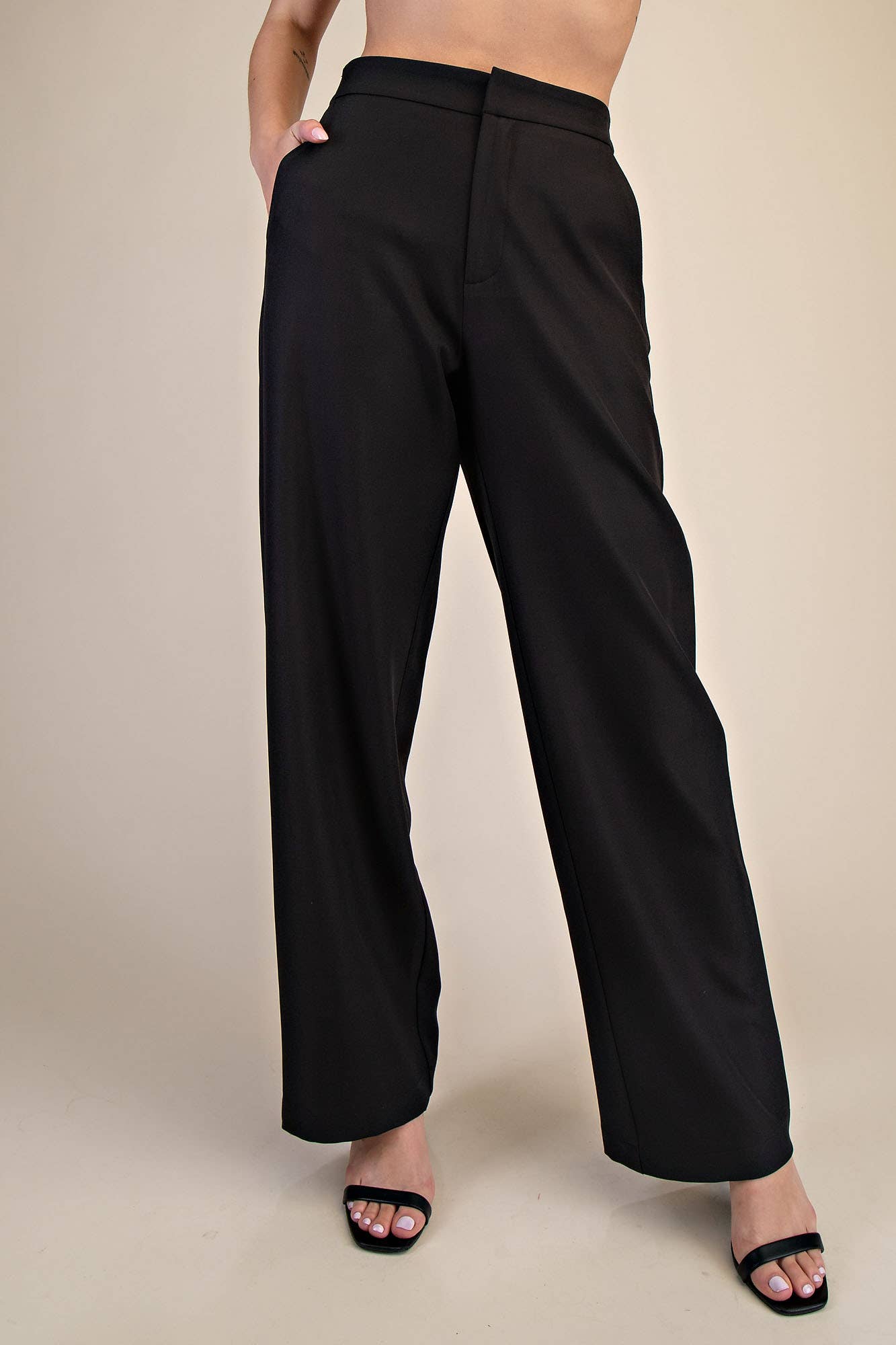 Sleek And Modern Straight Pants