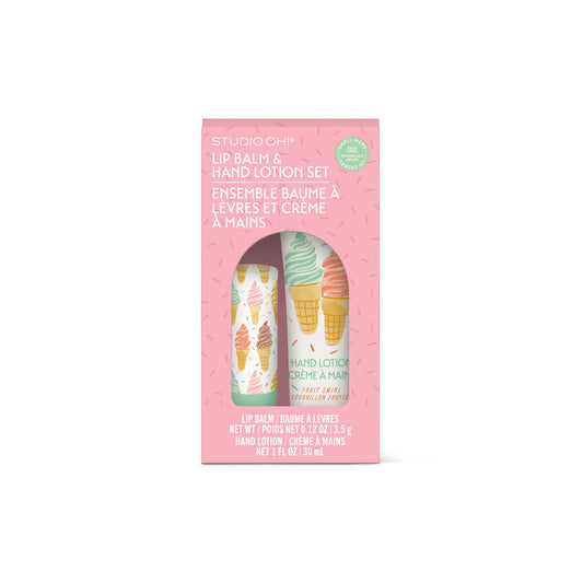 Cool & Creamy Lip Balm & Hand Lotion Set