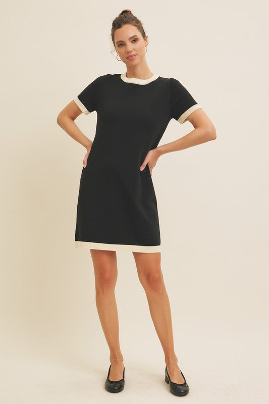 Sweater Knit Shift Dress