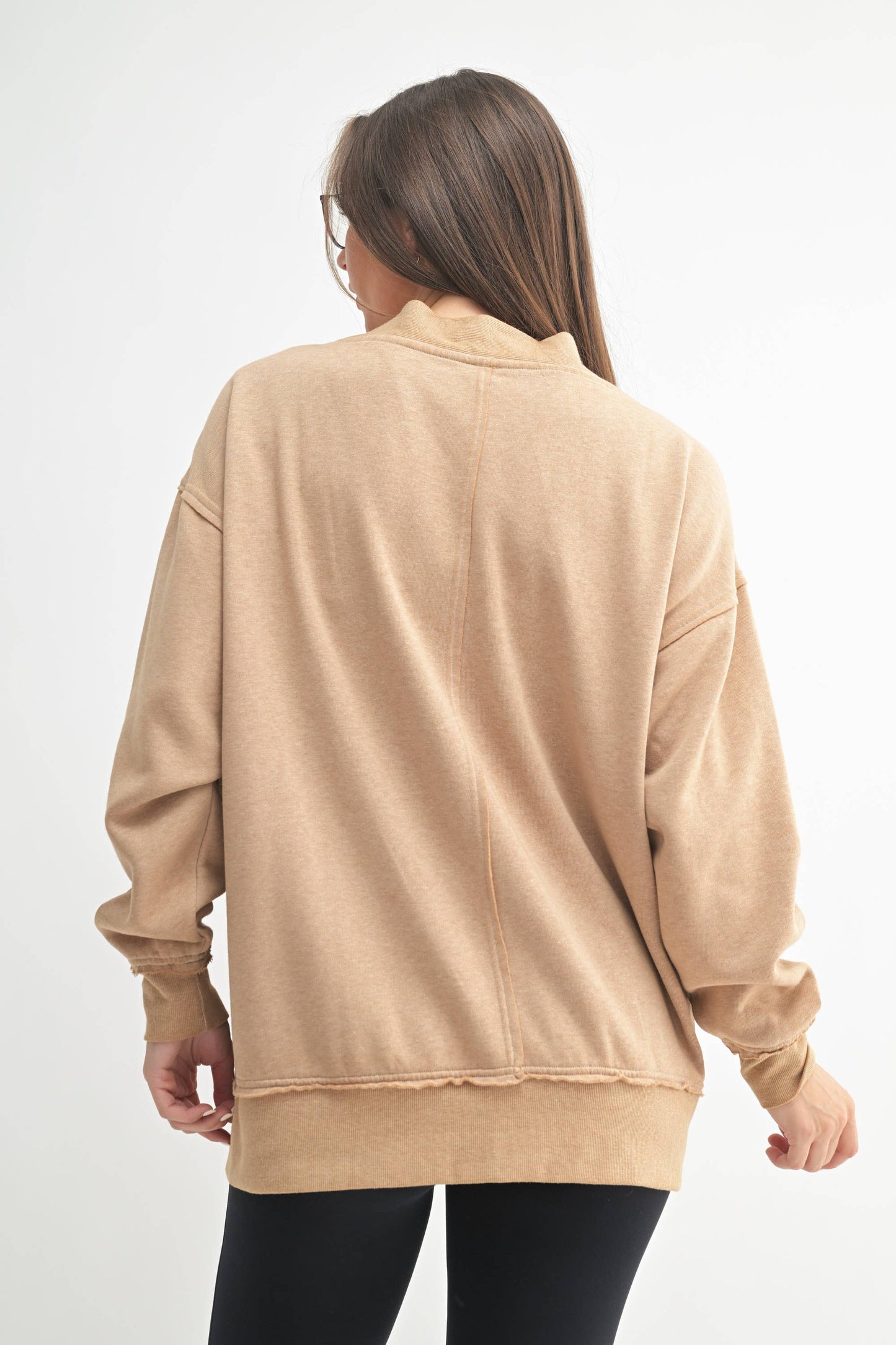Burnout Bliss Button-Up Cardigan