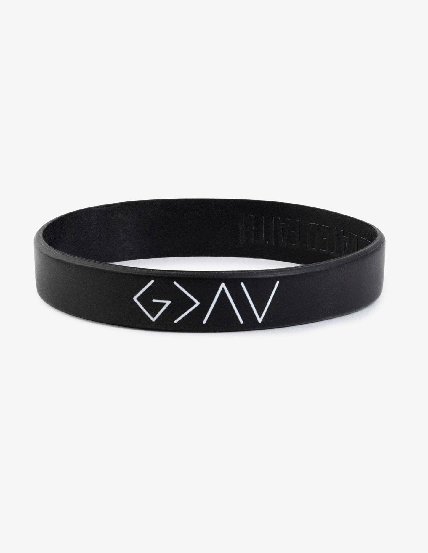 Highs and Lows Wristband: Black
