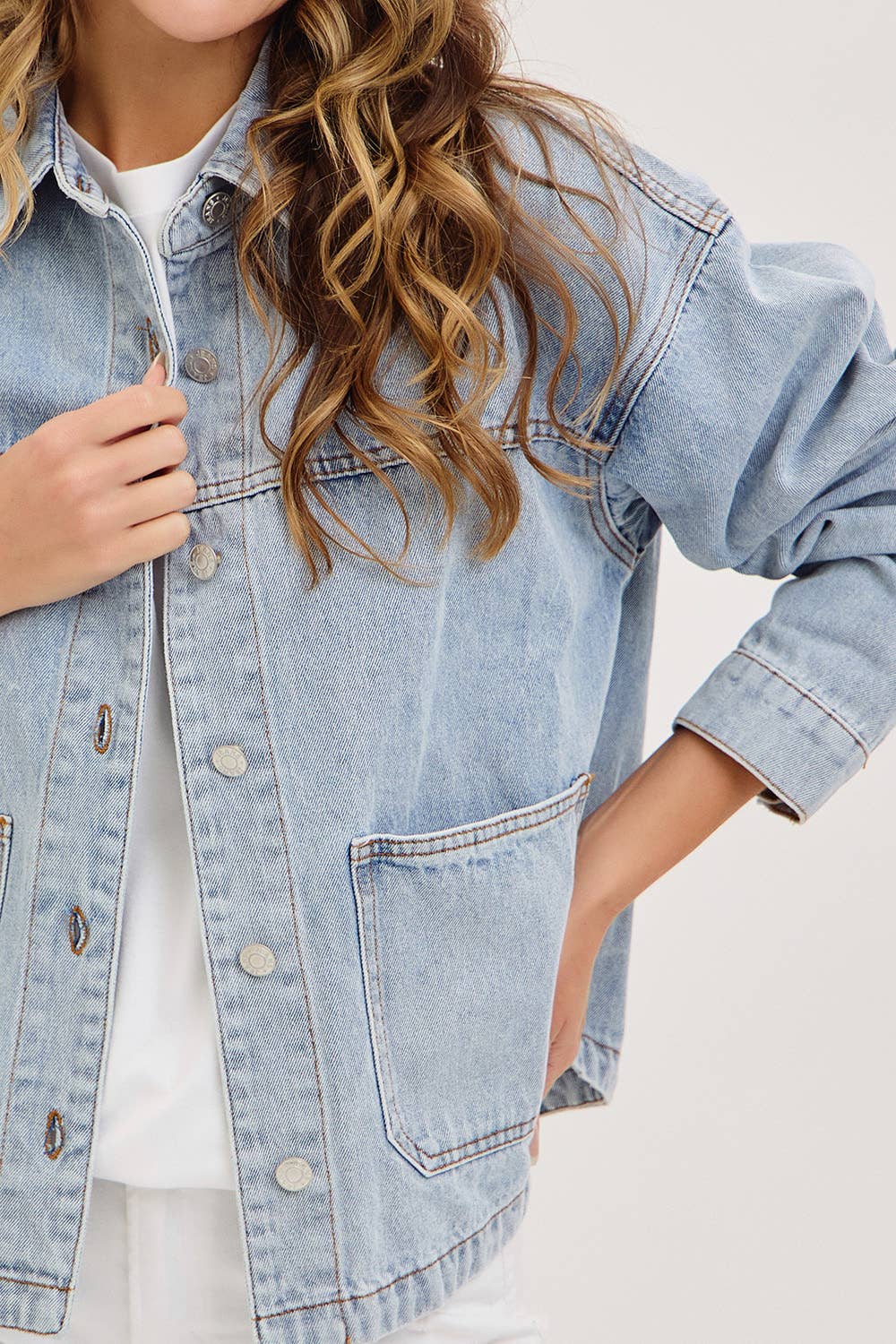 Washed Denim Jacket