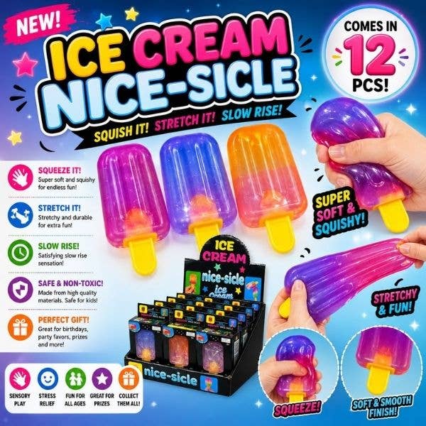 Ice Cream Popsicle Squishy
