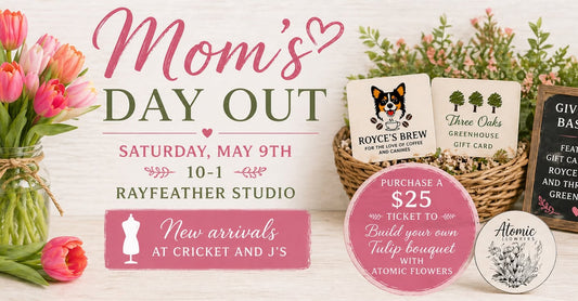 Mom's Day Out Event: Make & Take Tulip & Wildflower Arrangements